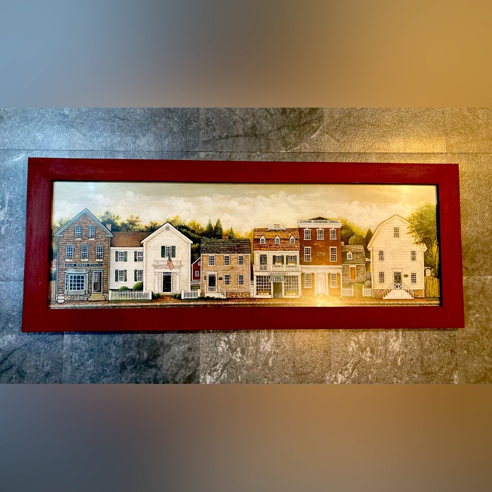 “Main Street” Framed Art